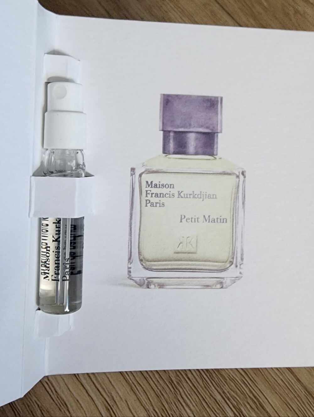 Maison Francis Kurkdjian Petit Matin edp sample new